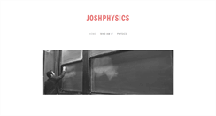 Desktop Screenshot of joshphysics.com